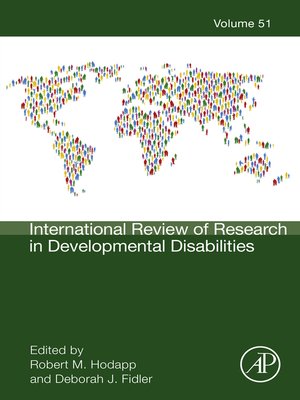 cover image of International Review of Research in Developmental Disabilities, Volume 51